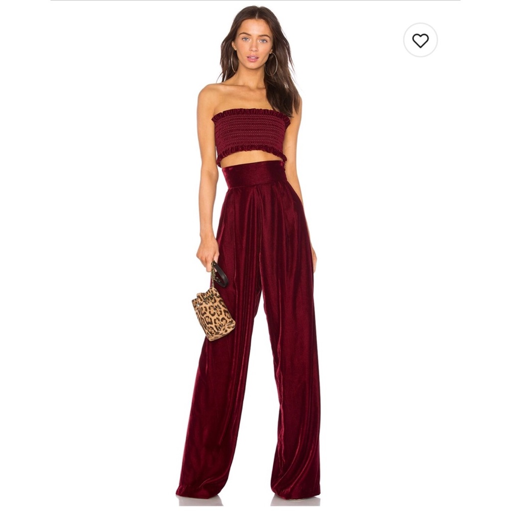 Petersyn Stevie top and Vivian pant. Merlot